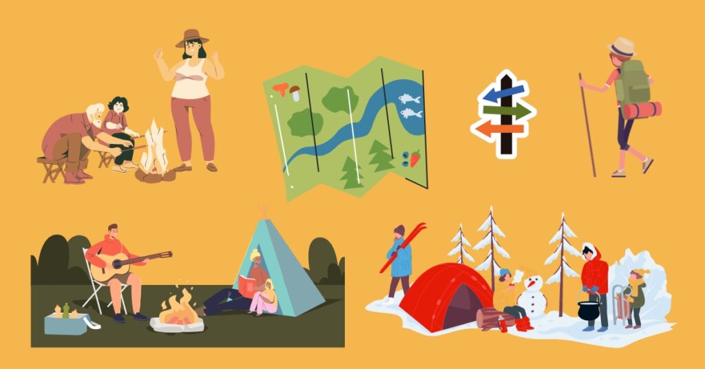 In this blog post you'll discover 151 best camping activities you should try on your next camping trip.