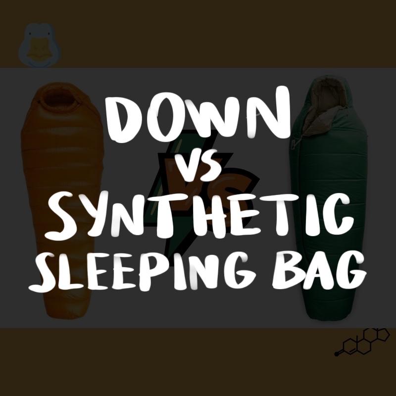 Down vs Synthetic Sleeping Bag - Bored Adventurer