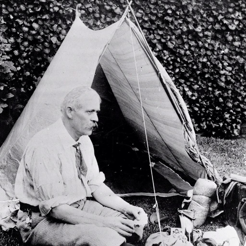Thomas Hiram Holding, the father of modern-day camping